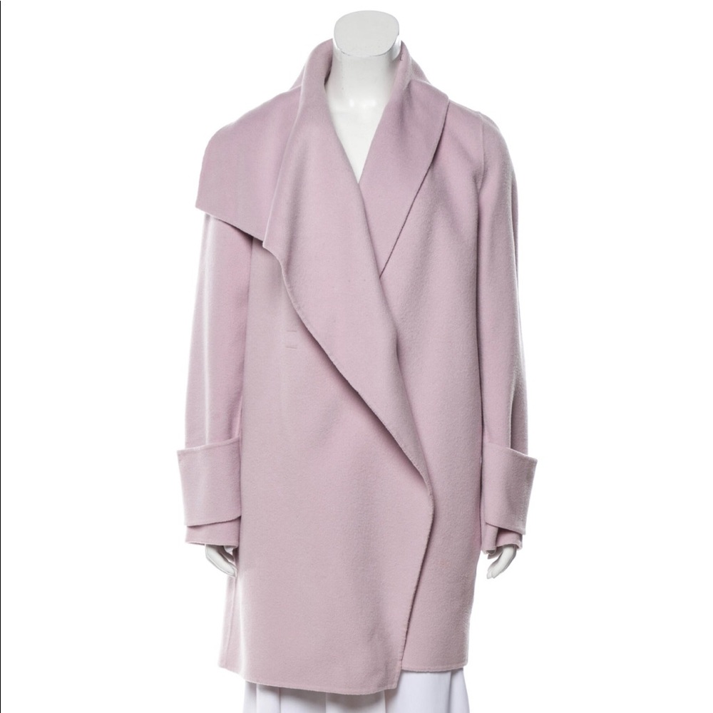 VINCE Pink/Lavender Wool Coat Sz M
